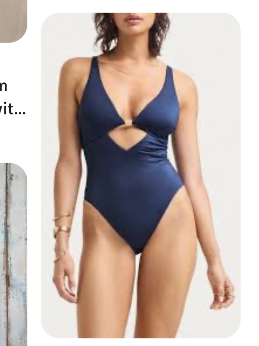 SHAN Black One-Piece Swimsuit